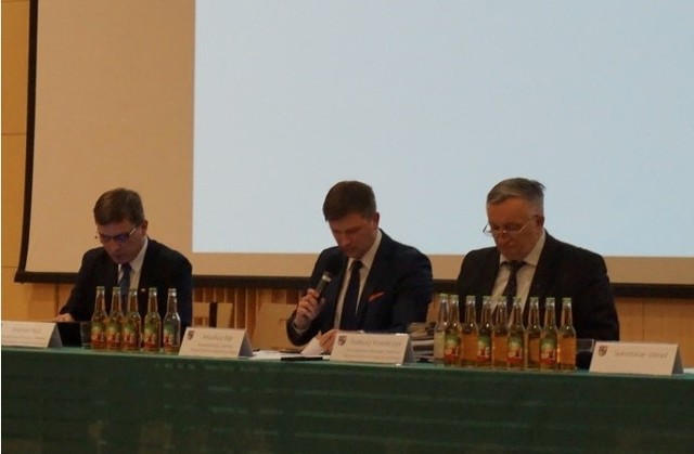 Od lewej: Andrzej Pruś, Arkadiusz Bąk oraz Tadeusz Kowalczyk.