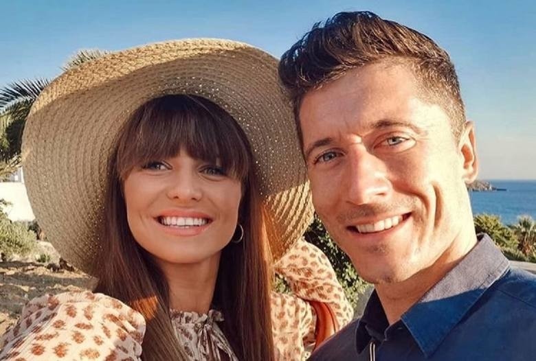 Na zdjęciu: Anna i Robert Lewandowscy