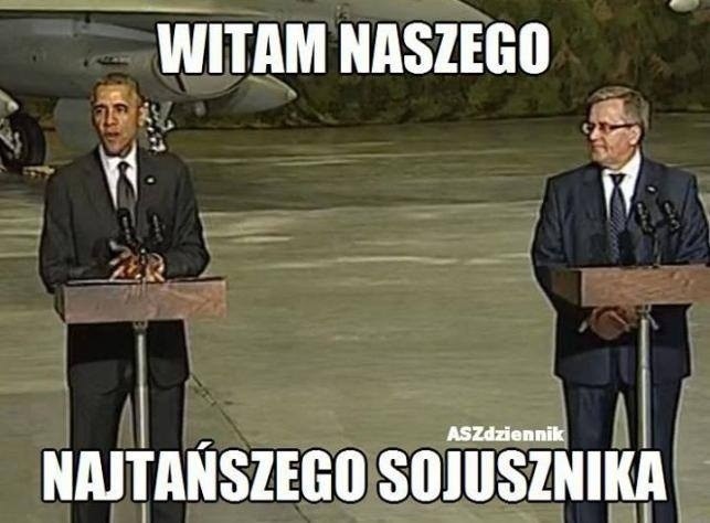 Wizyta Baracka Obamy w Polsce. Internauci uczcili jego wizytę [MEMY]