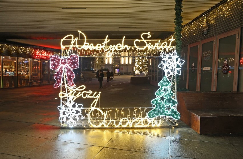 Tak wyglądają ozdoby świąteczne w Chorzowie