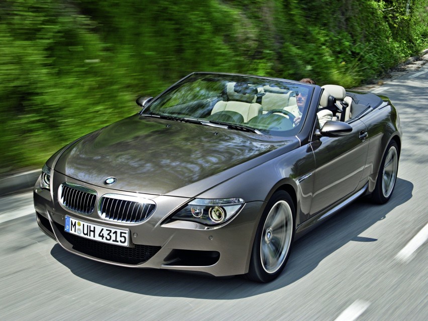 BMW M6 - 5-litrowy silnik gwarantował 507 KM mocy, dzięki...