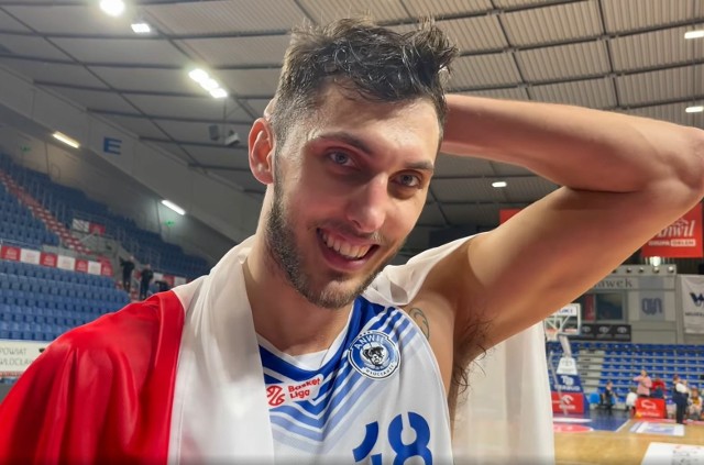 Luke Petrasek, koszykarz Anwilu Włocławek.
