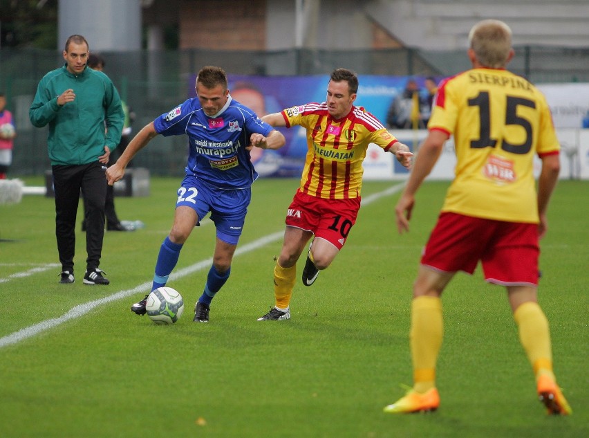 Podbeskidzie Bielsko-Biała - Korona Kielce 1:0 [RELACJA, ZDJĘCIA] Podbeskidzie wreszcie wygrało!