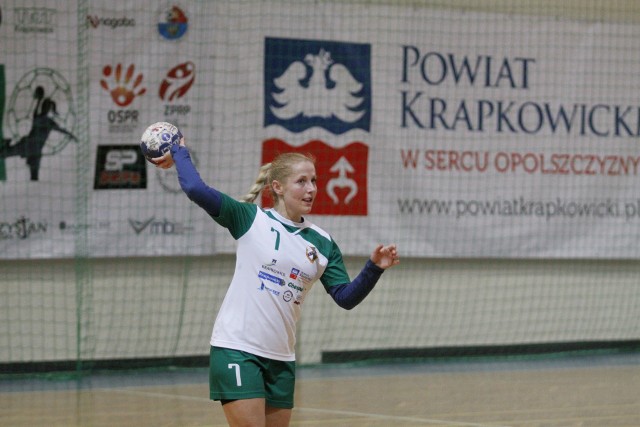 Natalia Staszkiewicz w dotychczasowych meczach była najjaśniejszym punktem Otmętu.