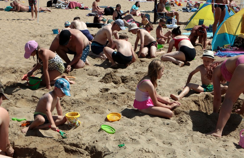 Tak było na konkursie budowy zamków z piasku na plaży MORiW w Grudziądzu [zdjęcia]