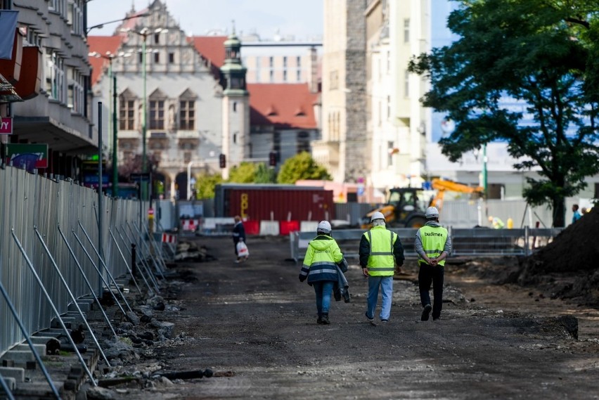 Remont na Świętym Marcinie