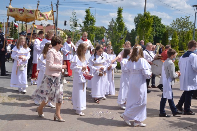 Procesja Bożego Ciała w parafii Błogosławionego Biskupa Michała Kozala Męczennika