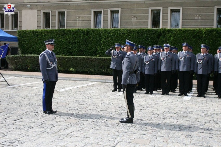 Nowi funkcjonariusze w lubelskiej policji (ZDJĘCIA)