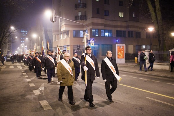 Łódź w  rocznicę stanu wojennego