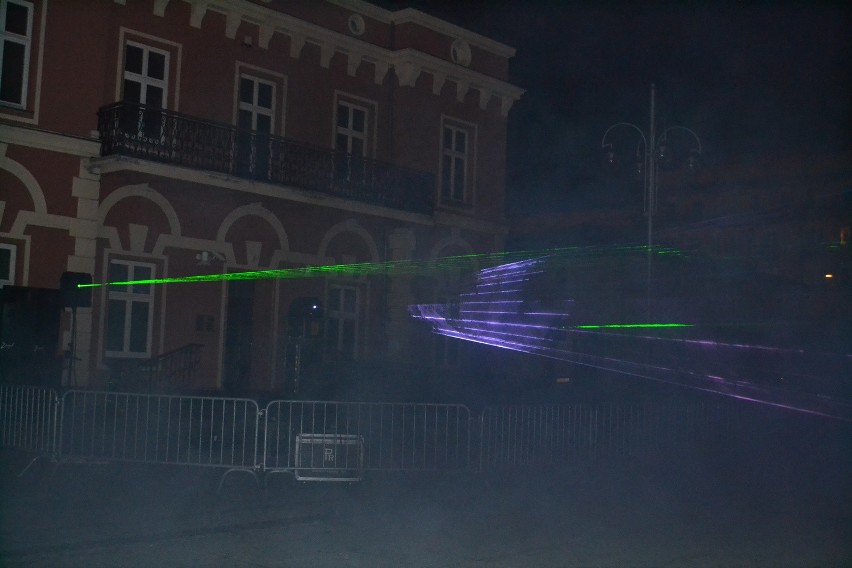 Pokaz laserów zakończył trwający od środy w Częstochowie...