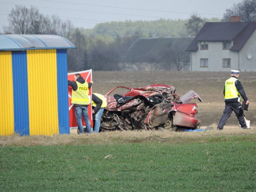 Śmiertelny wypadek na drodze Ostrołęka - Łomża