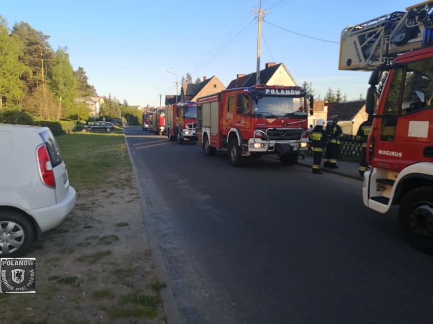 Polanów: pożar sadzy w budynku jednorodzinnym                  