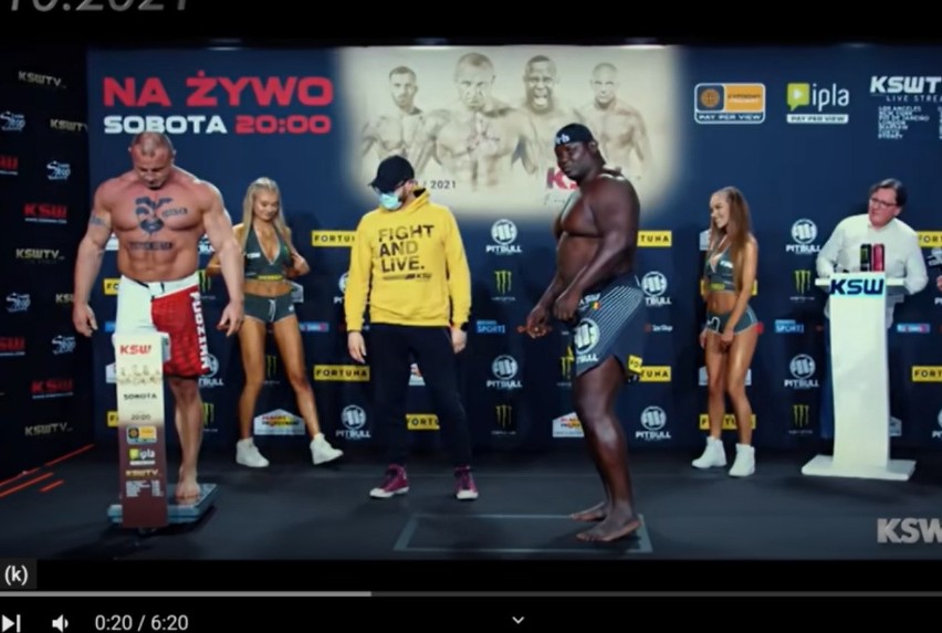 KSW 64 w Łodzi. Mariusz Pudzianowski i Bombardier trochę się... poprzepychali TRAILER