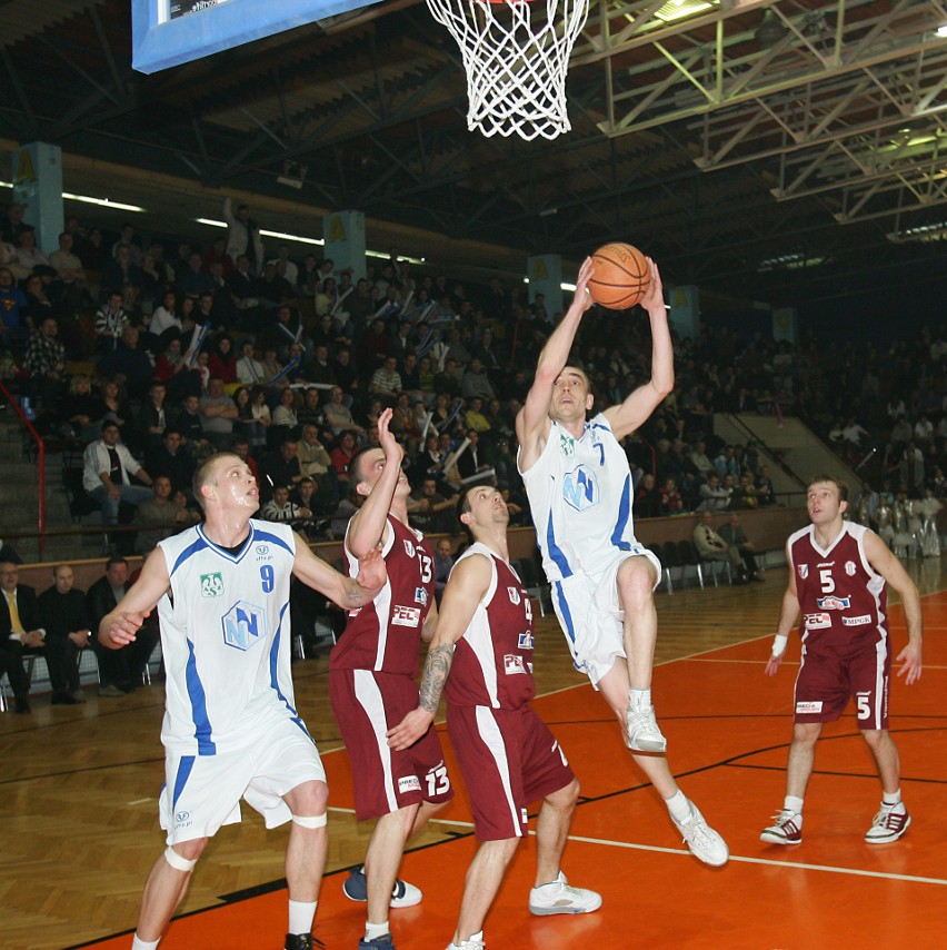 Wspominamy szczecińską koszykówkę - sezon 2007/08, czyli AZS Radex i Wilki Morskie. Zobacz zdjęcia!