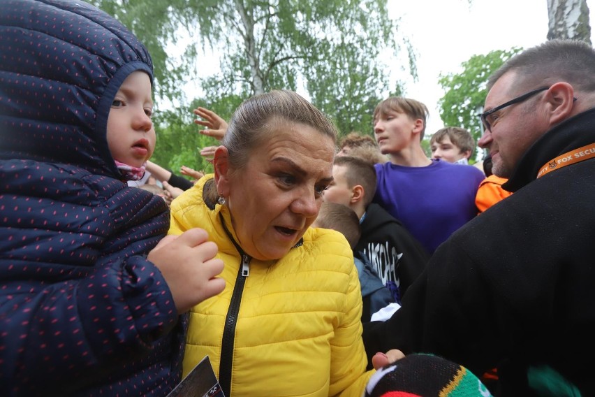 18.05.2023. W gliwickiej Sośnicy piłkarze Górnika Zabrze na...