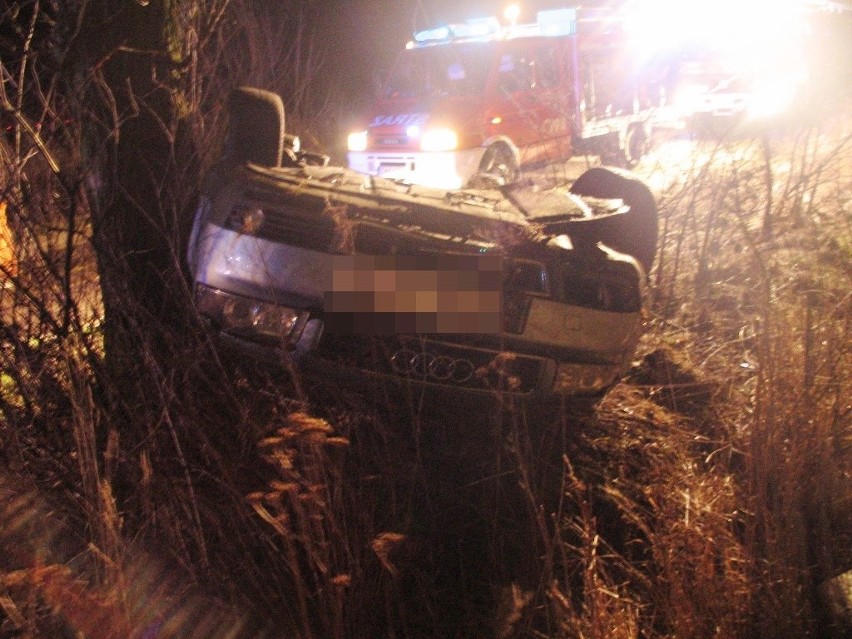 16-latka zginęła w wypadku w Działowie. Kierowca był pijany i bez "prawka"