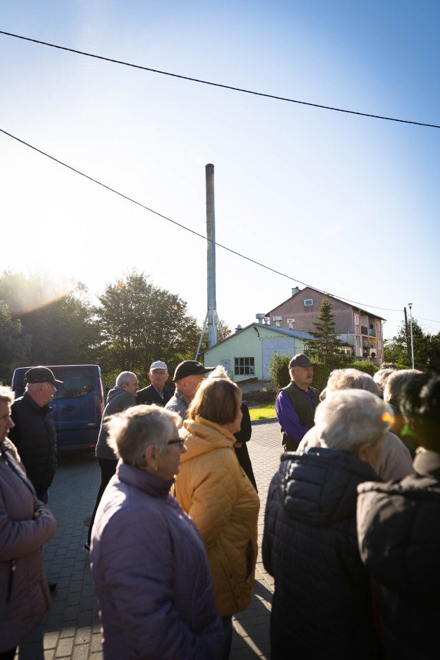 W piątek ze marźniętymi mieszkańcami spotkała się wójt Główczyc Danuta May