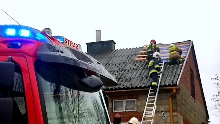 Silny wiatr w regionie. Na Podkarpaciu kilkadziesiąt interwencji strażaków i 10 tysięcy odbiorców bez prądu [19.02.2022]