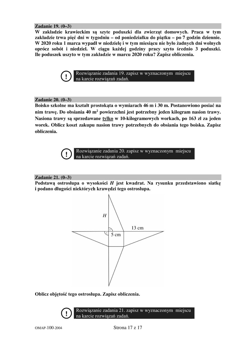 [B]W TYM MIEJSCU – POD ZDJĘCIAMI ARKUSZA BĘDZIEMY PUBLIKOWAĆ...