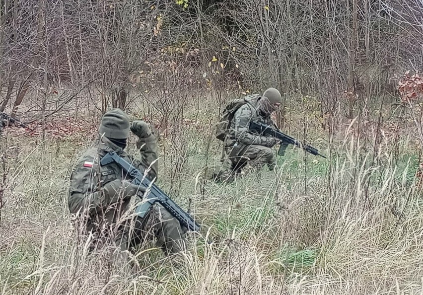 Szkolenie żołnierzy z radomskiego batalionu, w którym wzięli...