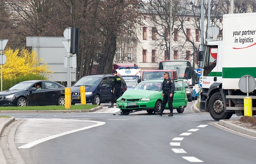 Wypadek na Anny Łajming w Słupsku