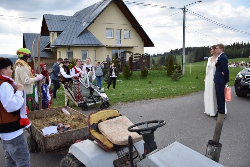 Ślub Marty i Dawida Kubackich odbył się w 2019 roku w...