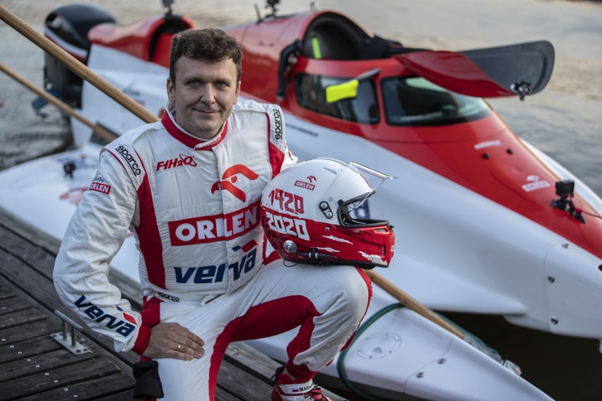 Bartłomiej Marszałek, jedyny Polak w F1 H2O: Tata radzi,...