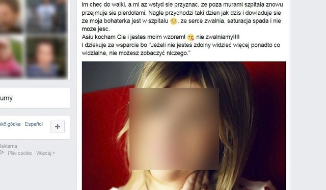 Aleksandra D. pod fałszywą tożsamością prowadziła blogi i fanpage, na których opisywała zmyślone historie o swojej chorobie