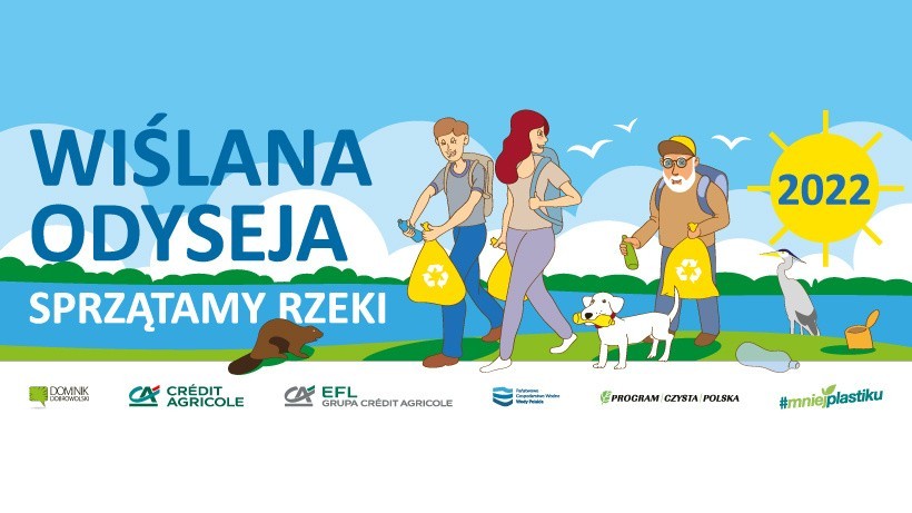 Wiślana Odyseja z Krakowa do Tarnobrzega, czyli wielkie sprzątanie brzegów Wisły. Dołącz do walki o mniej plastiku i pomóż Ukrainie    