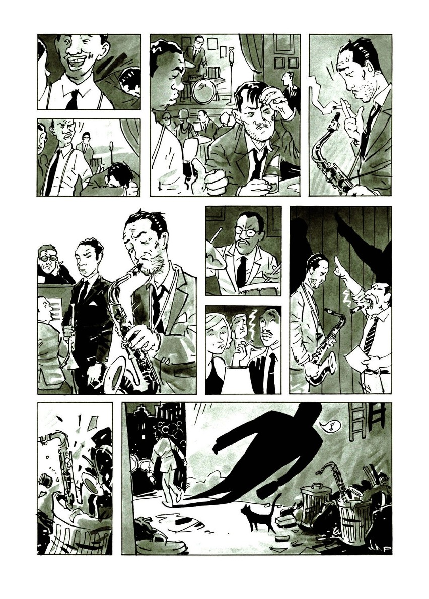 Philip Paquet - Historia jazzu w komiksach