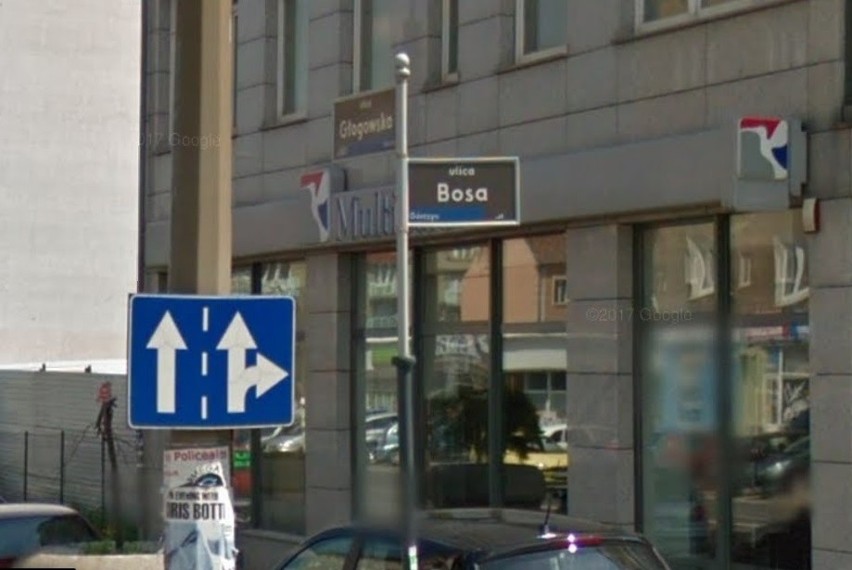 Na Górczynie ulicą prostopadłą do Głogowskiej jest m.in. ul....