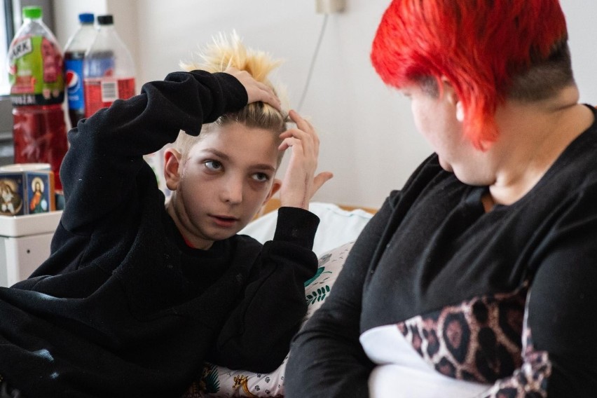 13-letni Vova w szpitalu im. Marciniaka