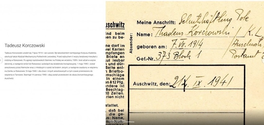 Listy więźnia I transportu do Auschwitz pisane do bliskich. Na wirtualnej wystawie przygotowanej przez Muzeum Auschwitz  [ZDJĘCIA]