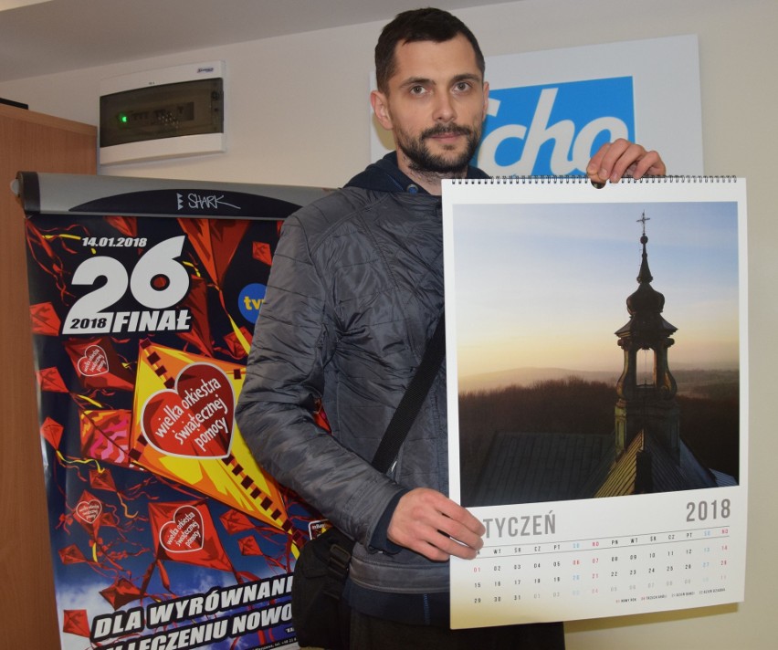 Janusz Jagielski podarował kalendarze z ciekawymi zdjęciami...