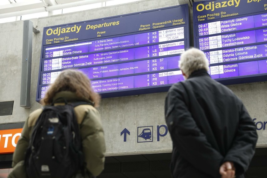 Dworzec PKP w Katowicach ewakuowany - otrzymano zgłoszenie o...