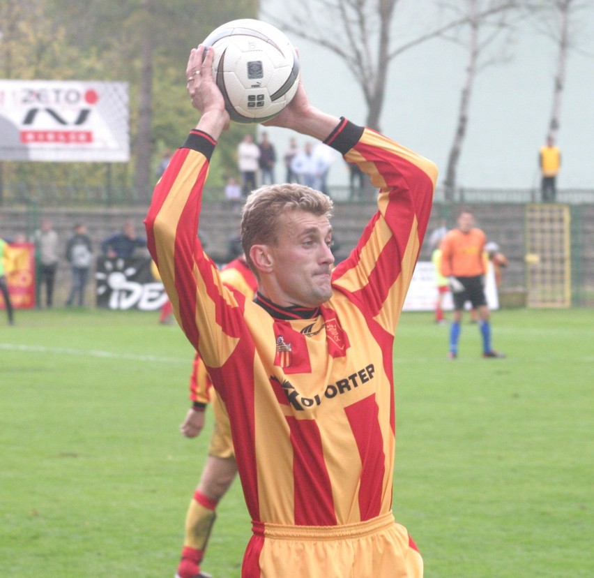 Artur Kupiec w barwach Korony Kielce