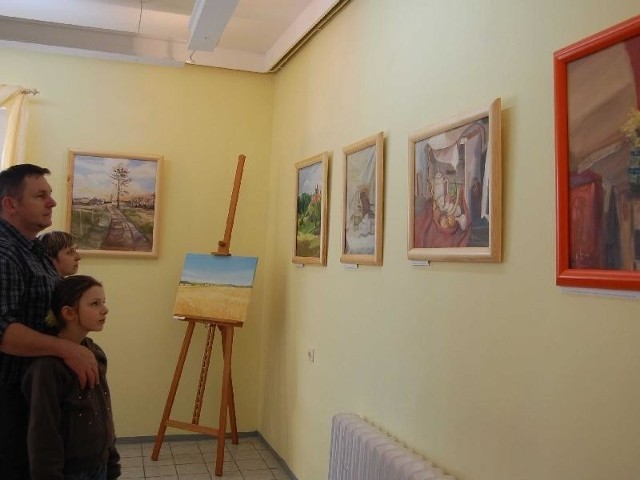 Obrazy Klaudii Rajmann, młodej artystki z Szubina, prezentowane będą w galerii przy ul. Kcyńskiej do 18 marca