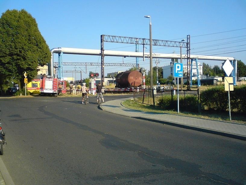 Groźne zdarzenie na szlaku kolejowym w Solcu Kujawskim