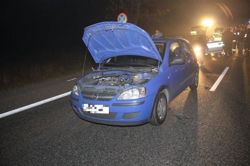 Dwie osoby zostały ranne w wypadku pod Opolem.