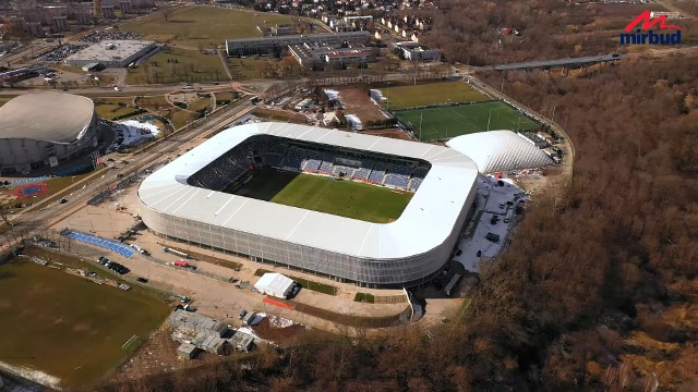 Stadion Wisły Płock w kwietniu 2023