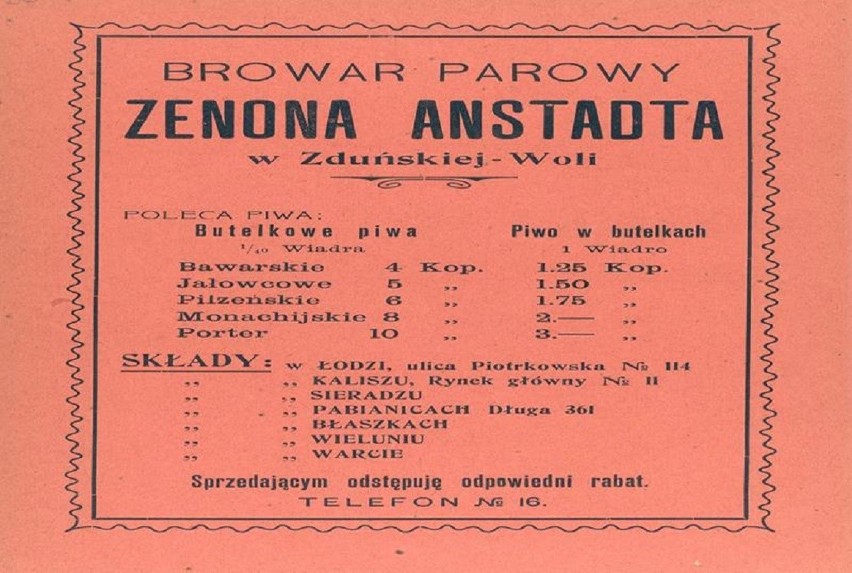 15 kwietnia 1913 r. w Berlinie zmarł Zenon Anstadt,...