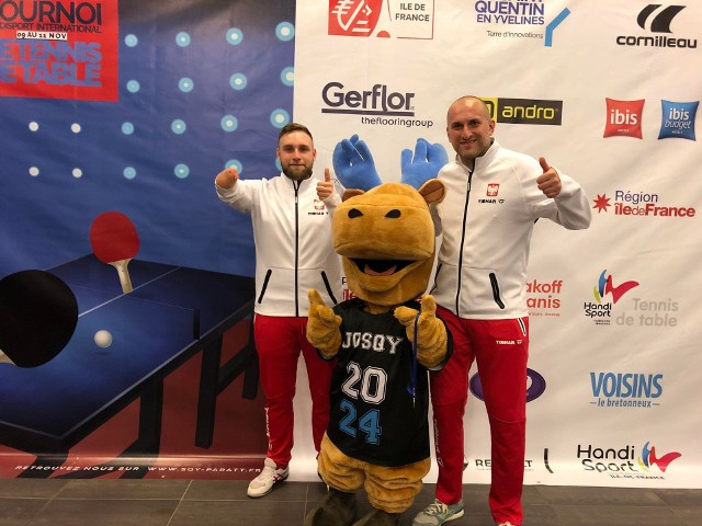 Na turnieju we Francji Paweł Włodyka (z prawej), zawodnik IKS Jezioro Tarnobrzeg, pokazał się z bardzo dobrej strony