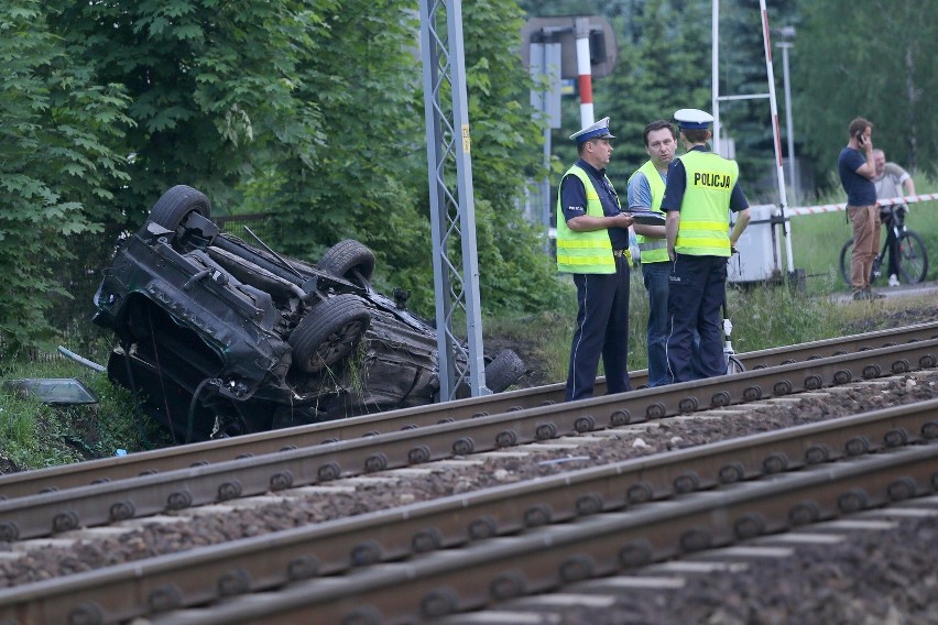 Wypadek na przejeździe w Częstochowie