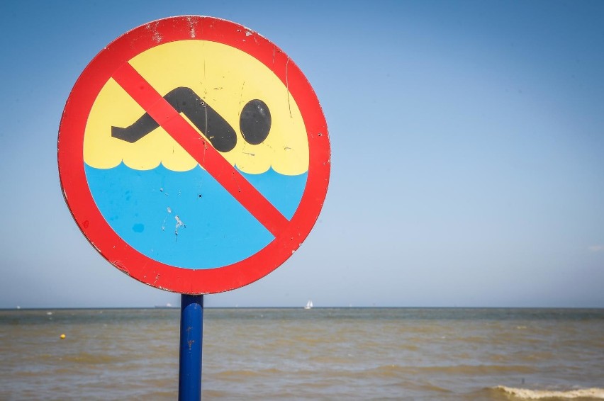 Sinice w Bałtyku. W wielu miejscach obowiązuje zakaz kąpieli