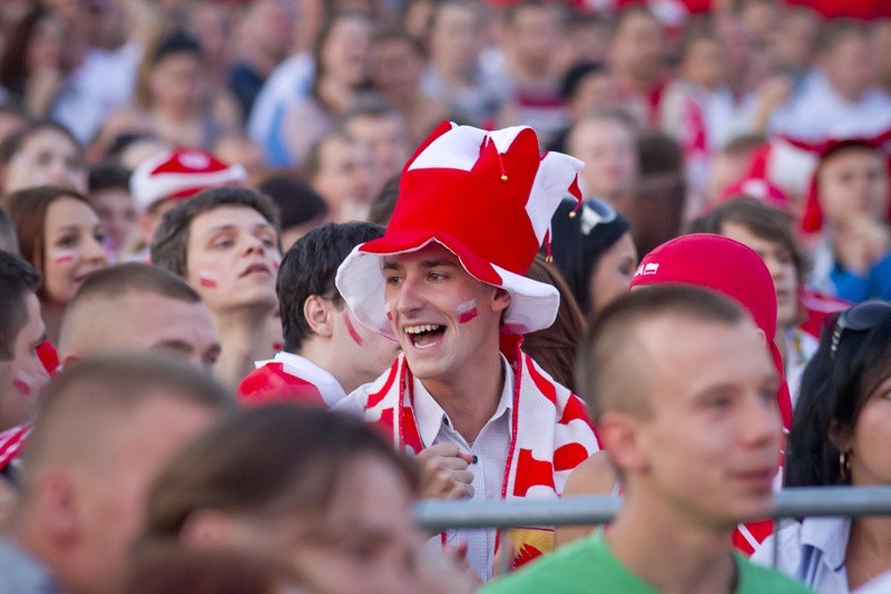 Polska - Rosja. Strefa kibica Białystok