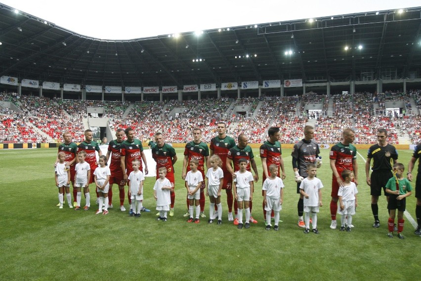 Mecz GKS Tychy - FC Koeln na otwarcie stadionu w Tychach