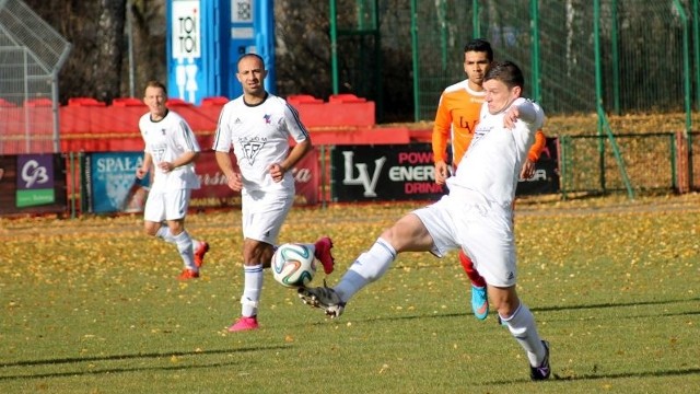 Fragment ostatniego meczu Lechia - Broń, który tomaszowianie wygrali 4:1