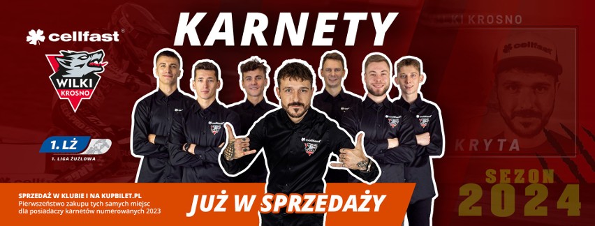 Karnety na sezon 2024 na żużlu w Krośnie już dziś w sprzedaży