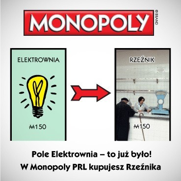 Białystok w grze Monopoly PRL