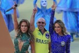 Jennifer Lopez, Pitbull i Claudia Leitte na ceremonii otwarcia MŚ w Brazylii [WIDEO]